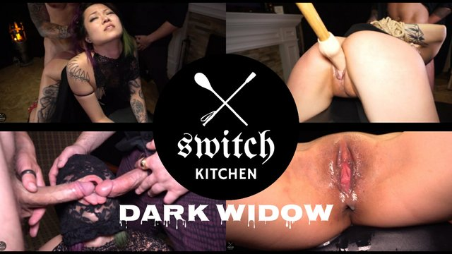 Dark Widow - BI-MMF Triple Creampie Gangbang video from SwitchKitchenTV