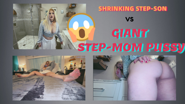PATHETIC SHRINKING STEP-SON TRIES FUCKING GIANTESS STEP-MOM PUSSY video from TabithaXXX