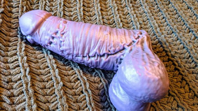 Using big Frank's Monster toy from @lust_arts video from Tawney