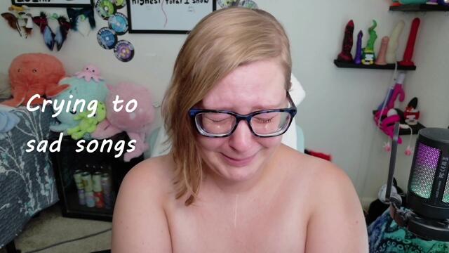 Crying to sad songs video