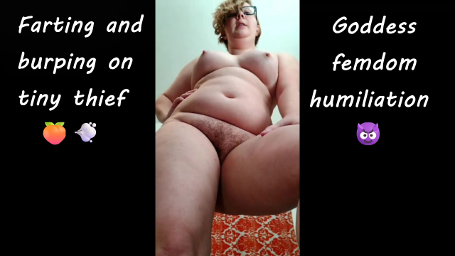 Farting and burping on tiny thief video from TenTickle Pixie
