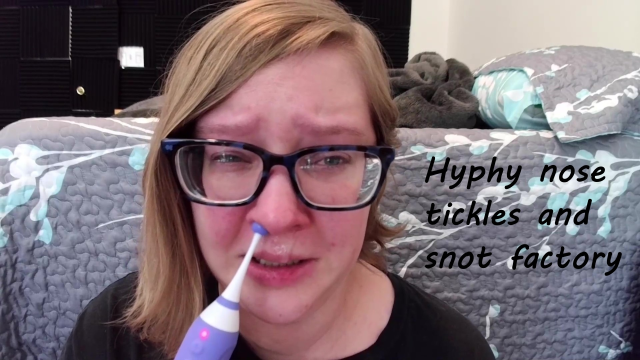 Hyphy nose tickles and snot factory video from TenTickle Pixie