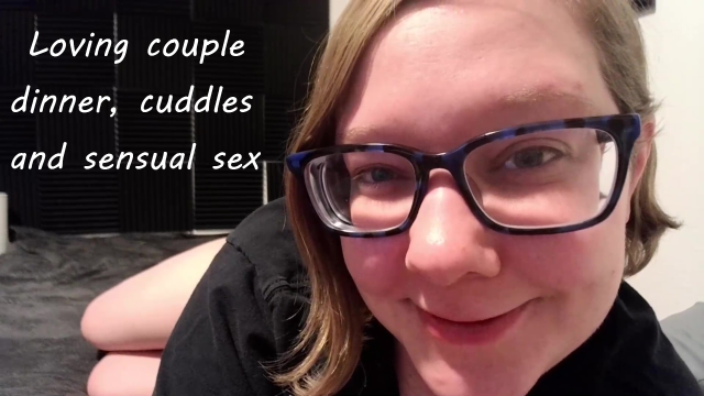 Loving GFE dinner, cuddles and sensual sex video from TenTickle Pixie