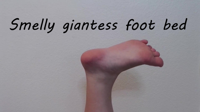 Smelly Giantess Foot Bed video from TenTickle Pixie
