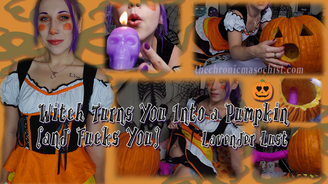 Witch Turns You Into a Pumpkin (and Fucks You) video from Lavender Lust