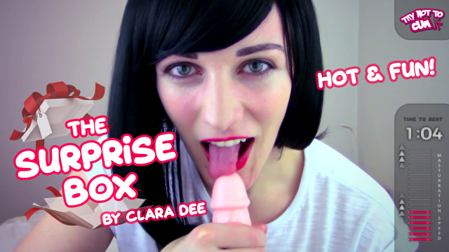 THE SURPRISE BOX By Clara Dee - 1080p MP4 video from The Jerk Off Games