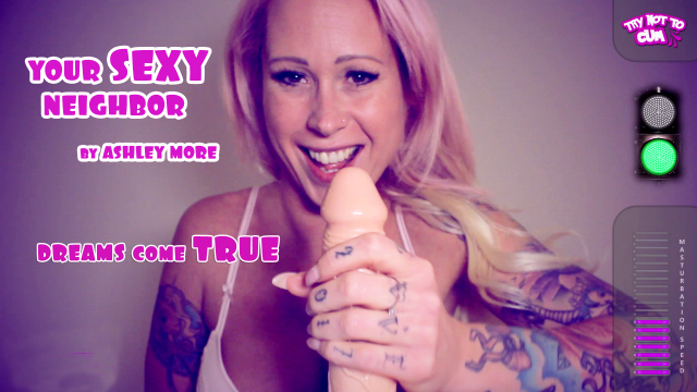 YOUR HOT NEIGHBOR By Ashley More - 1080p MP4 video from The Jerk Off Games
