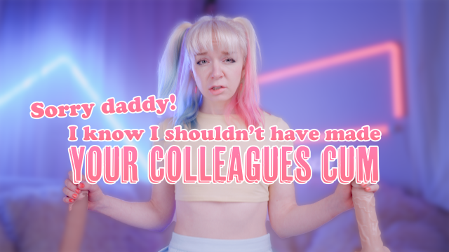 dad's colleagues in my virgin pussy video from Jolie Lyon