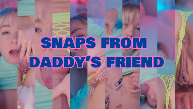 Daughter shows dad her slutty snaps video from Jolie Lyon