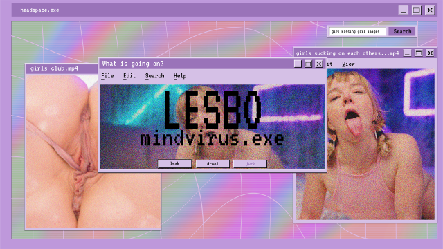 from lesbo sex to helping little bro cum in my goony dyke cunt video from Jolie Lyon