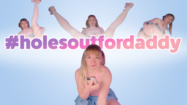 #holesoutfordaddy video from Jolie Lyon