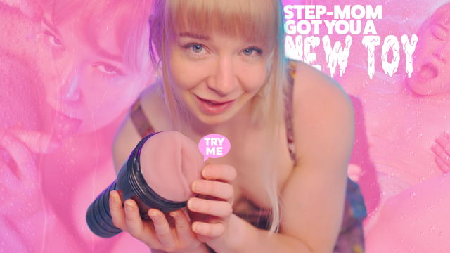 mom got you a new fleshlight video from Jolie Lyon