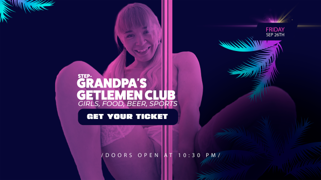 taking old cock at grandpas strip club video from Jolie Lyon