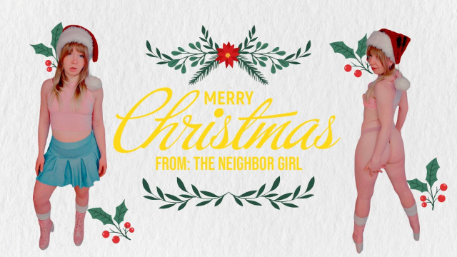 the nympho neighbor girl ruins your Christmas video from Jolie Lyon