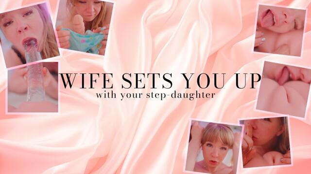 Wife wears step-daughter's panties video from Jolie Lyon