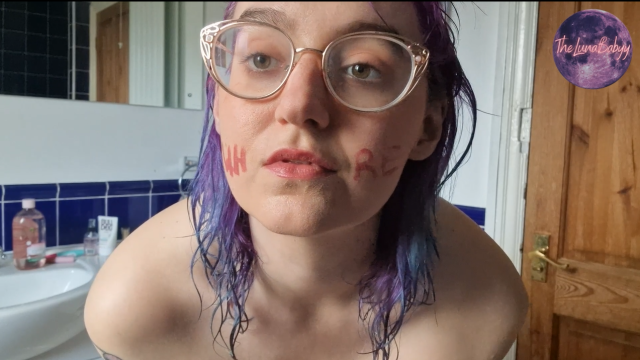 Piss Whore Pleases Daddy with Messy Blowjob video from TheLunaBabyy