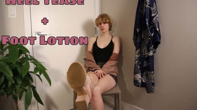 Heel Tease + Foot Lotion video from Fianna Fatale