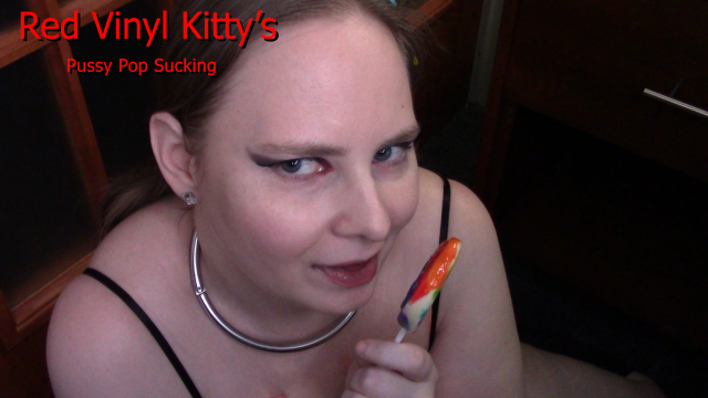 Kitty's Pussy Pop video from Red Vinyl Kitty