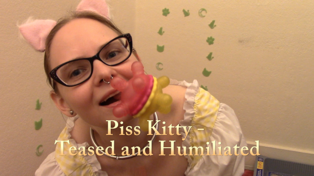 Piss Kitty: Teased and Humiliated video from Red Vinyl Kitty