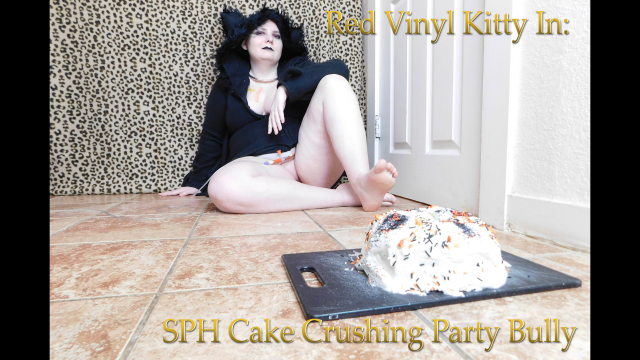 SPH Cake Crushing Party Bully video from Red Vinyl Kitty