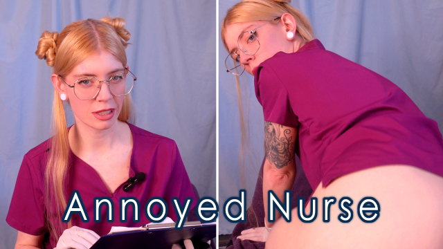 Bitchy Nurse Needs Your Sperm Sample video from Tia Black