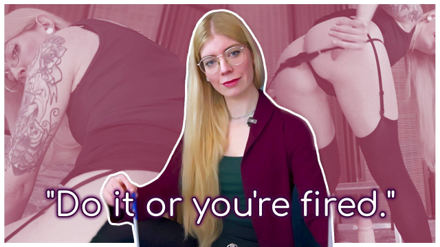 Blackmailed into Facesitting from your Boss TiaBlack video from Tia Black