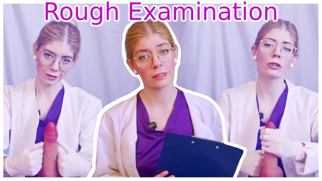 Doctor Tia Black Gives Rough Examination video from Tia Black