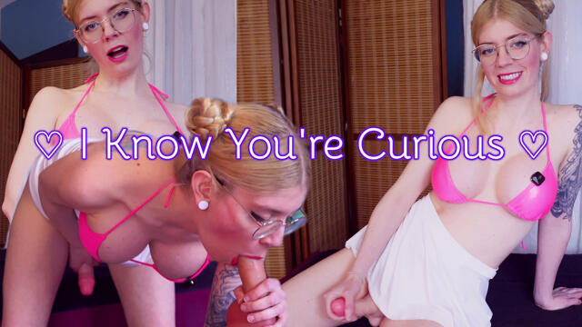 Helping You Get Off - Slutty Futa Roommate Encourages You To Jerk Off with Her, Futanari, POV Blowjob video from Tia Black