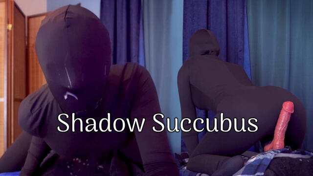 Visited by a Succubus - Zentai Demon Steals Your Cum with Gloved Handjob, Riding video