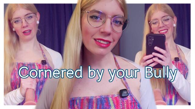 You Belong to Me, Nerd - Cornered By Your Bully, Teasing with POV Handjob video from Tia Black