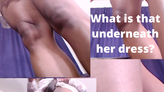 What is under her dress?? video from