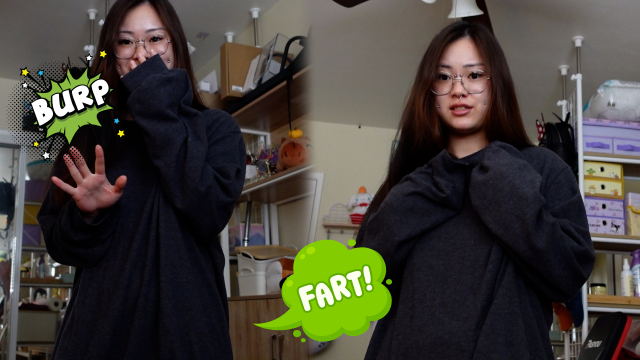 GF Feeds You Farts, Spits, and Burps video from Ur2dwaifu