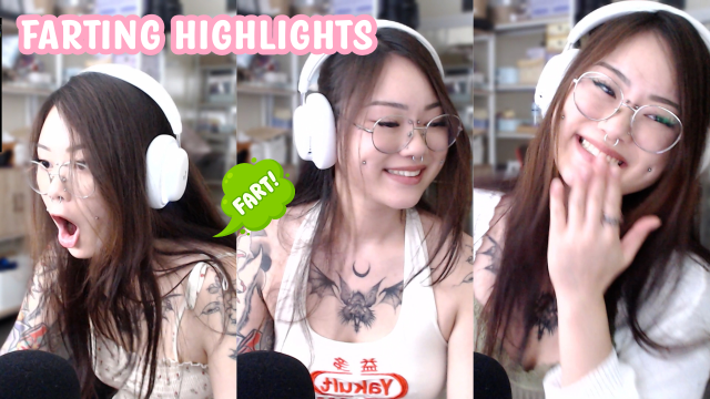 Streamer Farting Highlights video from Ur2dwaifu