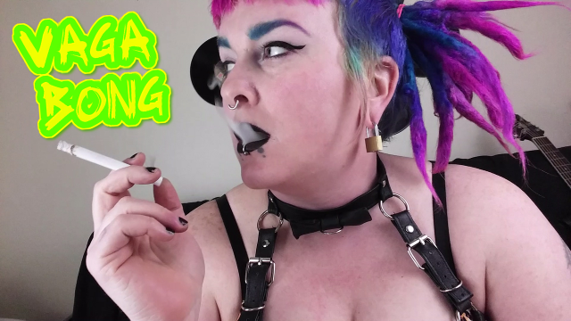 Smoking Punk Bitch video from Miss Vaga Bong