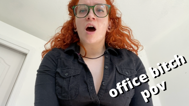 beta fucktoy part 2: free use office bitch in panties and chastity for futa boss video from Veggiebabyy