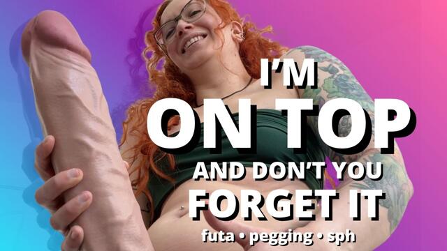 pov: pathetic man belittled and pegged by gf's muscular, huge cock futa bull video from Veggiebabyy