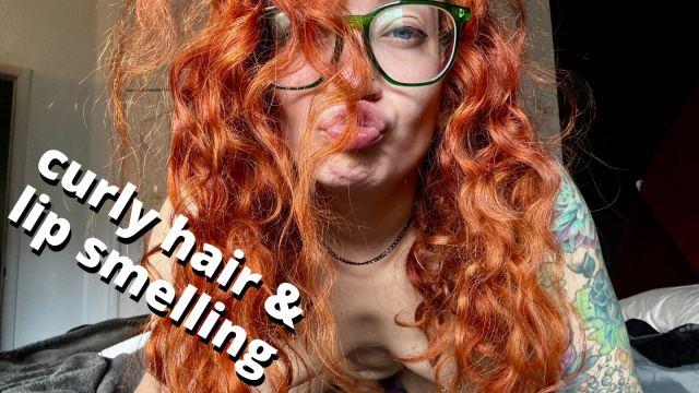 pov seduction with pouty lip sniffing and hair tease + riding video from Veggiebabyy