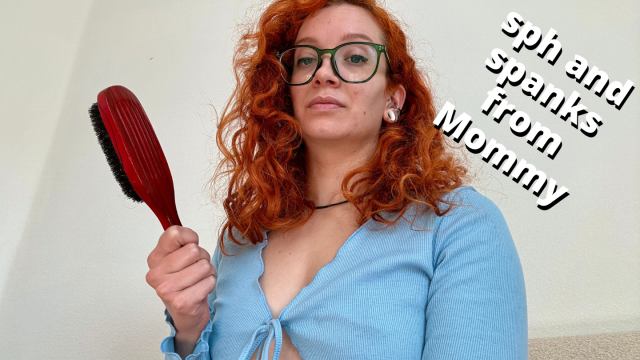 pov spanks and sph from mommy for masturbating your tiny penis video from Veggiebabyy