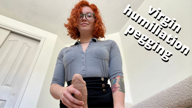 virgin humiliation and pegging from futa coworker video from Veggiebabyy