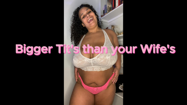 Bigger (Tits) Than Your Wife's video from Miss Venus Doll