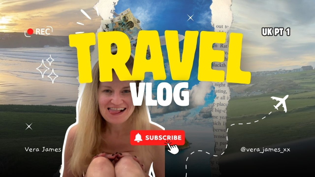 Cum with ME 2 England: Free Vlog Pt 1 video from 