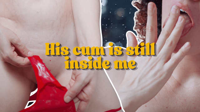 Cuckold Uses My Pussy Creampie As Lub video from VeronicaRusso