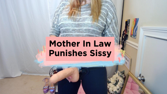 Step-Mother In Law Takes Charge SIssy Pegging Punishment HD 1080X1920 60fps