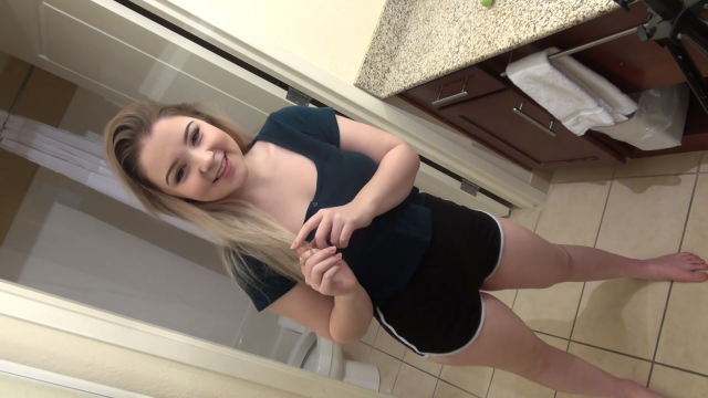 innocent Blonde Teen Creampie video from Watchmeaudition