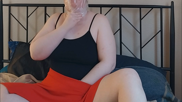 Bagging & Masturbating video from