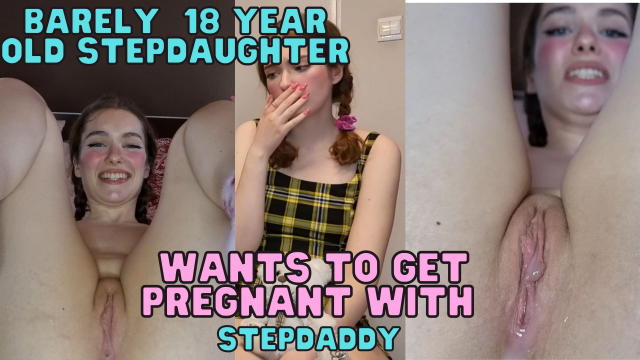 Barely 18 Wants to be Pregnant with Dad video from Adria Nite