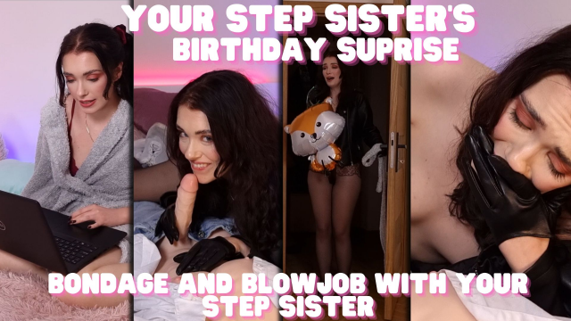 Bondage Blowjob with Little StepSis video from Adria Nite