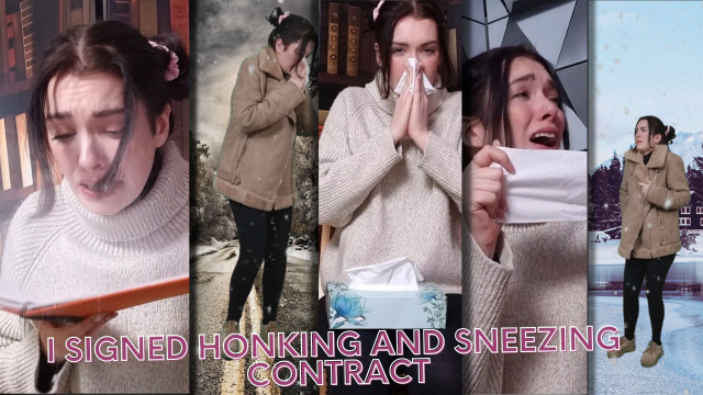 I Signed Honking and Sneezing Contract video from Adria Nite