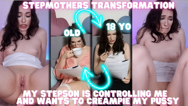 Son Transforms Mom into an 18 yo Sex Toy video from Adria Nite