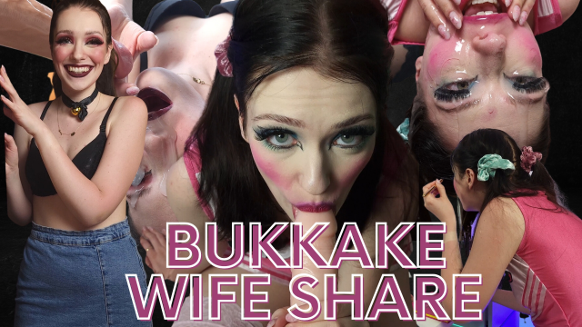 Wifey's Bukkake Session video from Adria Nite